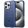 Mobigear Rugged Shield iPhone 16 Pro Flexibilní TPU Zadní kryt odolný proti nárazům - Modrá
