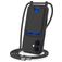 Mobigear Lanyard Card iPhone 17 Silicona Funda con cuerda y tarjetero - Negro