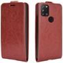 Mobigear Alcatel 3X (2020) Cover flip - Marrone