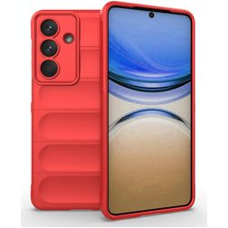 Mobigear Bumpy Samsung Galaxy S26 Plus Flexibel TPU Skal - Röd