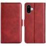 Mobigear Slim Magnet iPhone 16 Wallet case - Red