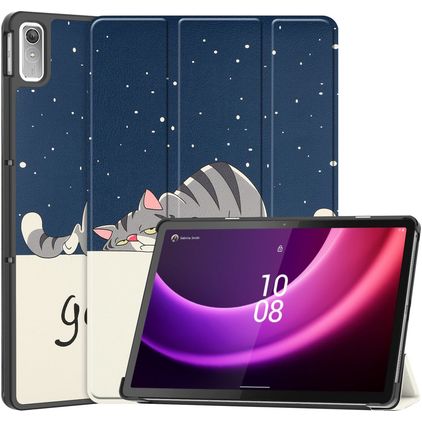 Mobigear Tri-Fold Lenovo Tab P11 Gen 2 Etui z klapką - Lazy Cat