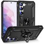 Mobigear Armor Ring Samsung Galaxy S23 Plus Hardcase Back cover Antiurto con anello - Nero