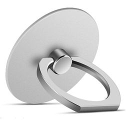 Mobigear Round Anel para telemóvel - Prateado Universal