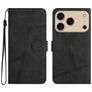 Mobigear Stitch iPhone 17 Pro Max Funda tipo libro Cartera - Negro
