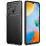 Mobigear Racing Xiaomi Redmi 10C TPU flexível Capa traseira - Preto