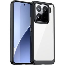 Mobigear Crystal Xiaomi 15 Pro Plástico rígido Capa traseira - Preto