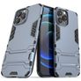 Mobigear Armor Stand iPhone 13 Pro Max Hårdt Bagsidecover Stødsikkert med Stander - Blå