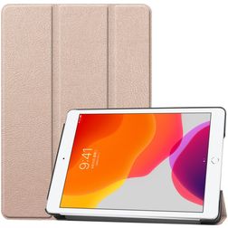Mobigear Tri-Fold iPad 7 (2019) Funda tipo libro - Dorado