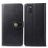 Mobigear Snap Button OPPO A72 Pungetui med Seddelrum - Sort