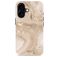 MIO iPhone 16 MagSafe Funda Plástico rígido Carcasa - Gold Marble