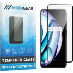 Mobigear Premium Realme 9 5G Härdat glas Skärmskydd - Skalvänligt - Svart