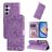 Mobigear Sunflower Samsung Galaxy A35 Capa livro Carteira - Roxo