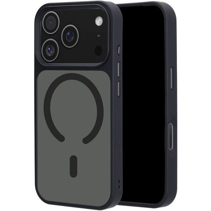 Mobiparts Hardcover iPhone 18 Pro MagSafe Hårdt Bagsidecover - Satin Black