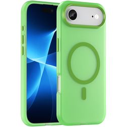 Mobigear Shockproof iPhone Air MagSafe Tvrdý plast Zadní kryt - Zelená