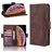 Mobigear Slide Wallet iPhone 11 Wallet case - Brown
