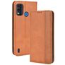 Mobigear Sensation Nokia G11 Plus Pungetui med Seddelrum - Cognac