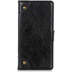 Mobigear Ranch LG K50s Capa livro Carteira - Preto