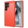 Mobigear Brushed Slim Samsung Galaxy S25 Ultra TPU flessibile Back cover - Rosso