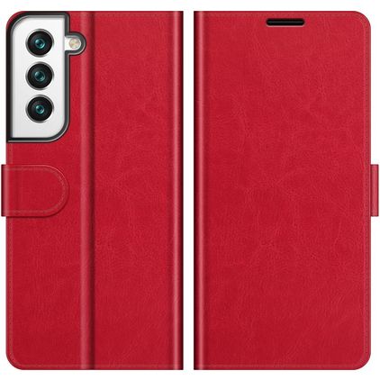 Mobigear Wallet Samsung Galaxy S22 Cover a libro portafoglio - Rosso
