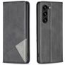Mobigear Rhombus Slim Samsung Galaxy S23 Plus Plånboksfodral - Svart