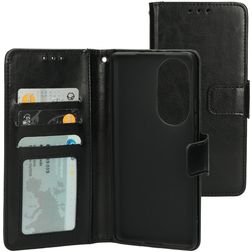 Mobiparts Classic Wallet OPPO Reno 10 Pro Lompakkokotelo + Setelitasku - Musta
