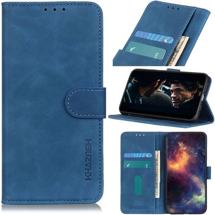 Mobigear Retro Samsung Galaxy S20 Funda tipo libro Cartera - Azul