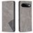 Mobigear Rhombus Slim Google Pixel 11 Wallet case - Grey