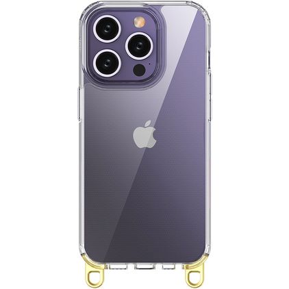 Mobigear Bungy iPhone 15 Pro Plástico rígido Capa traseira - Dourado