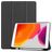 Mobigear Tri-Fold Gel iPad 9 (2021) TPU / Skóra ekologiczna Etui z klapką + Uchwyt na rysik - Czarny