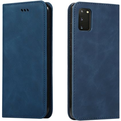 Mobigear Retro Slim Samsung Galaxy S20 Wallet case - Blue