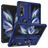 Mobigear Armor Ring Samsung Galaxy Z Fold 4 Funda Plástico rígido Carcasa Antigolpes con anillo - Azul