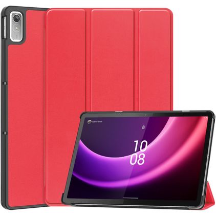 Mobigear Tri-Fold Lenovo Tab P11 Gen 2 Wallet case - Red