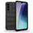 Mobigear Bumpy Samsung Galaxy A17 TPU flexível Capa traseira - Preto