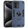 Mobigear Armor Ring Motorola Moto G84 Plástico rígido Capa traseira Antichoque com anel - Azul
