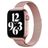 Mobigear Slim Loop Milanese Apple Watch Strap Magnetic closure - 42/41/40/38 mm - Rose Gold