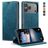 CaseMe 013 iPhone 17 Pro Funda tipo libro Cartera - Azul