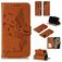 Mobigear Feather iPhone 11 Capa livro Carteira - Castanho