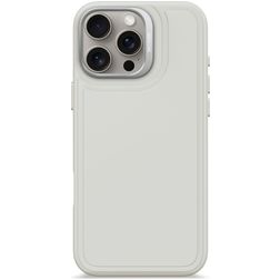 Decoded Stacks iPhone 16 Pro Max Silicone MagSafe Back cover - Stone Grey