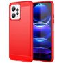 Mobigear Brushed Xiaomi Redmi Note 12 Flexibel TPU Skal - Röd