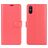 Mobigear Classic Xiaomi Redmi 9A Knížkové pouzdro Peněženka - Červená
