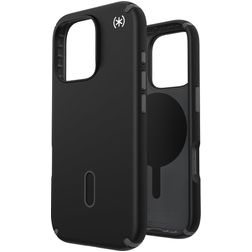 Speck Presidio2 Pro iPhone 16 Pro MagSafe Plástico rígido Capa traseira Antichoque - Preto