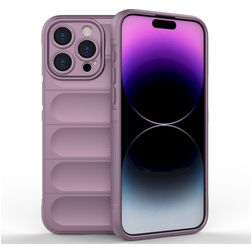 Mobigear Bumpy iPhone 15 Pro Max Flexible TPU Back cover - Purple