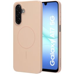 Mobiparts Slim Line Samsung Galaxy A17 MagSafe Hardcase Back cover - Dune Sand
