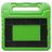 Xccess Kids Guard iPad 9 (2021) Cover per tablet per bambini con maniglia - Verde