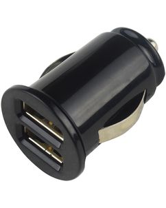 Mobigear Dual USB Billaddare 12W 2,4A - Svart