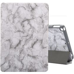 Mobigear Tri-Fold Marble iPad 8 (2020) Knížkové pouzdro + Držák na stylus - Šedá