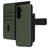 Mobiparts Samsung Galaxy A36 Cover Vera pelle Cover a libro 2 in 1 con guscio estraibile a portafoglio - Verde