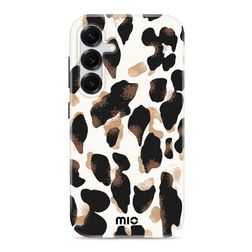 MIO Samsung Galaxy S25 MagSafe Funda Plástico rígido Carcasa - Leopard