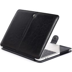 Mobigear Business MacBook Pro 13 pulgadas (2016-2023) Carcasa para MacBook - Negro - Modelo A1706 / A1708 / A1989 / A2159 / A2289 / A2251 / A2338